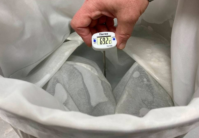 Нагреваем до температуры